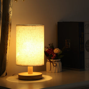 Lampe de Bureau LED en Bois - Élégance Scandinave avec Éclairage Ajustable