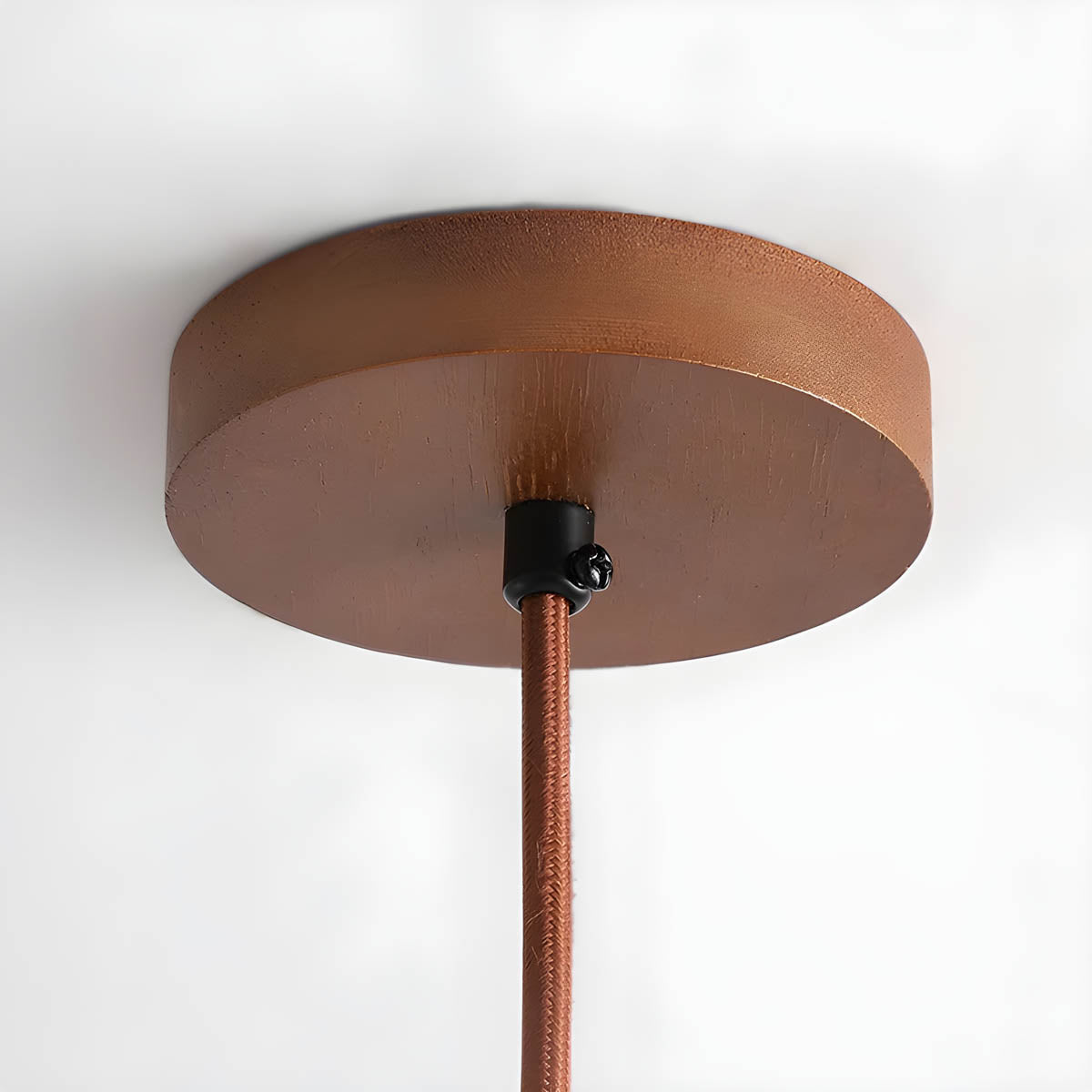 Lampe Suspendue en Travertin Jaune - Élégance et Charme Organique