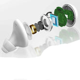 Appareils Auditifs Bluetooth Rechargeables - Contrôle par Application et Design Compact