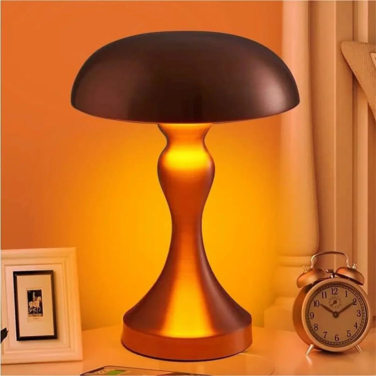 Lampe de Table LED Tactile - Élégance et Recharge Sans Fil