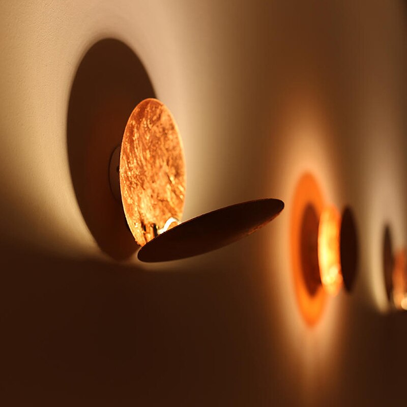 Applique Murale Éclipse Solaire - Effet Lumineux et Design Unique