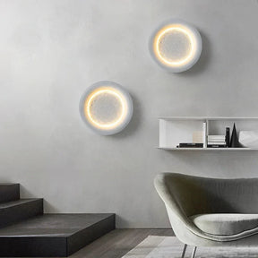 Applique Murale en Forme de Lune - Ambiance Sereine et Enchanteresse
