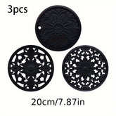 Tapis Résistant à la Chaleur en Silicone - Protection Élégante pour Surfaces Sensibles