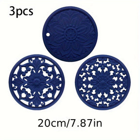 Tapis Résistant à la Chaleur en Silicone - Protection Élégante pour Surfaces Sensibles