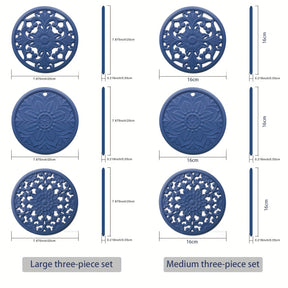 Tapis Résistant à la Chaleur en Silicone - Protection Élégante pour Surfaces Sensibles