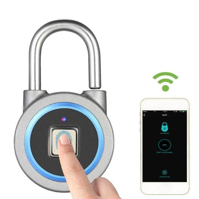 Serrure Biométrique à Empreinte Digitale - Accès Facile et Sécurisé via Smartphone