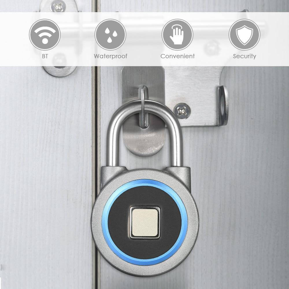 Serrure Biométrique à Empreinte Digitale - Accès Facile et Sécurisé via Smartphone