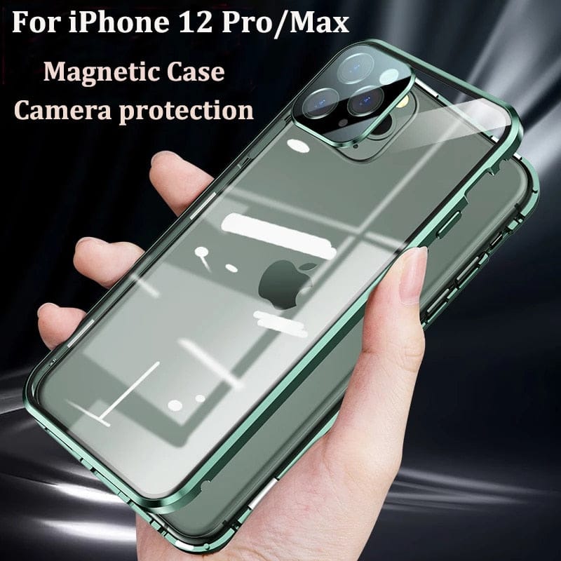 Coque de Protection iPhone Métal - Protection Avancée des Lentilles et Antichoc