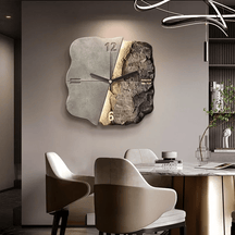 Horloge Murale Moderne Silencieuse | Design 3D Élégant de 20 Pouces