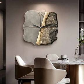 Horloge Murale Moderne Silencieuse | Design 3D Élégant de 20 Pouces