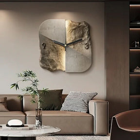 Horloge Murale Moderne Silencieuse | Design 3D Élégant de 20 Pouces