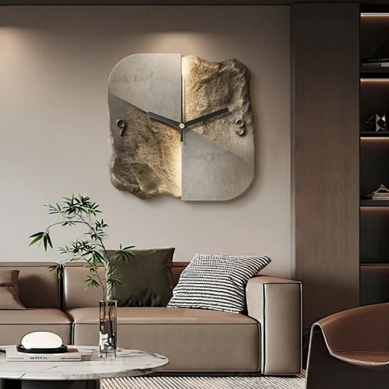 Horloge Murale Moderne Silencieuse | Design 3D Élégant de 20 Pouces