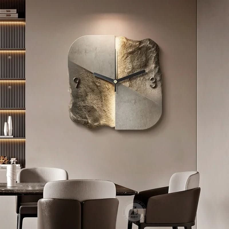 Horloge Murale Moderne Silencieuse | Design 3D Élégant de 20 Pouces