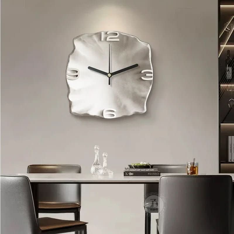Horloge Murale Moderne Silencieuse | Design 3D Élégant de 20 Pouces