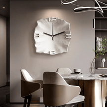 Horloge Murale Moderne Silencieuse | Design 3D Élégant de 20 Pouces