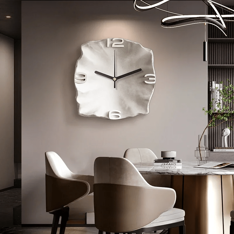Horloge Murale Moderne Silencieuse | Design 3D Élégant de 20 Pouces