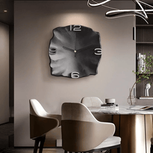 Horloge Murale Moderne Silencieuse | Design 3D Élégant de 20 Pouces