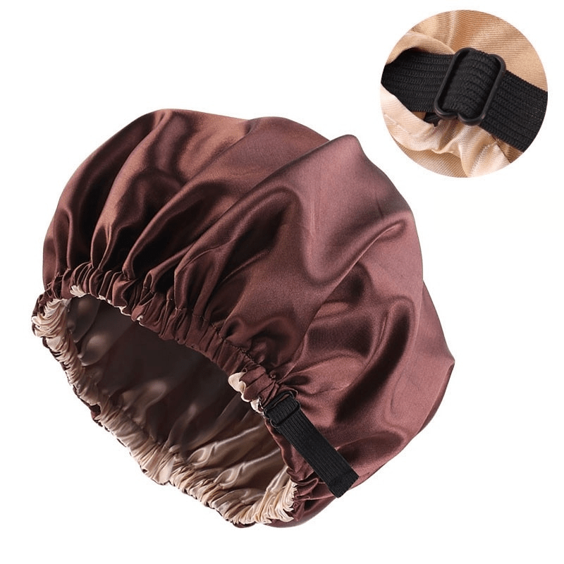 Bonnet de Nuit en Satin - Protection Douce et Confortable pour Cheveux