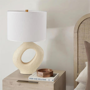 Lampe de Table en Résine - Élégance et Lumière Chaleureuse