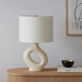 Lampe de Table en Résine - Élégance et Lumière Chaleureuse