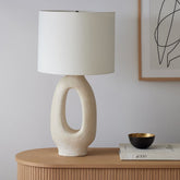 Lampe de Table en Résine - Élégance et Lumière Chaleureuse