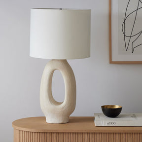 Lampe de Table en Résine - Élégance et Lumière Chaleureuse