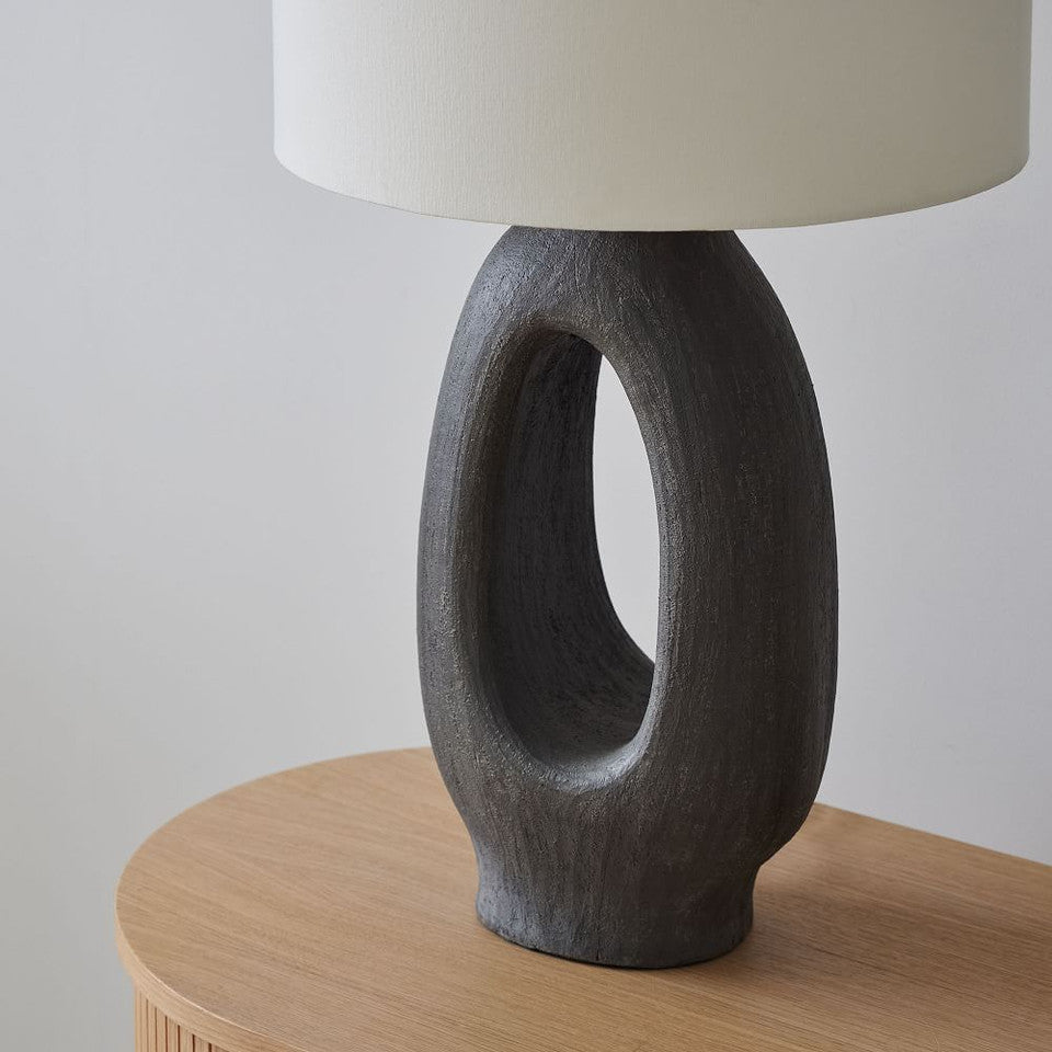 Lampe de Table en Résine - Élégance et Lumière Chaleureuse
