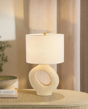 Lampe de Table en Résine - Élégance et Lumière Chaleureuse