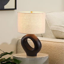Lampe de Table en Résine - Élégance et Lumière Chaleureuse