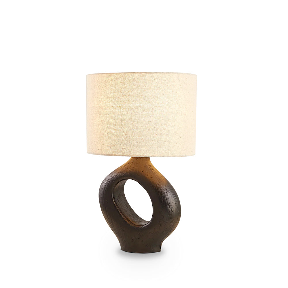 Lampe de Table en Résine - Élégance et Lumière Chaleureuse