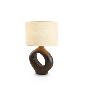 Lampe de Table en Résine - Élégance et Lumière Chaleureuse