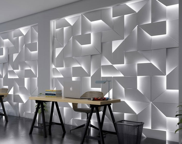 Lampe Murale 3D Économique - Éclairage Élégant et Durable