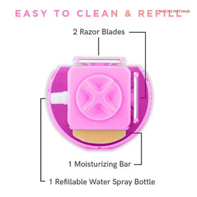 Rasoir Électrique Portable pour Femmes - Rasage Doux et Pratique en Voyage