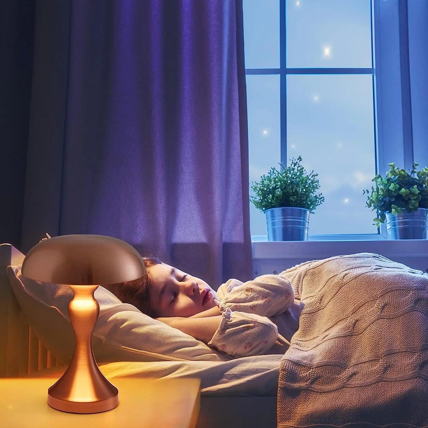 Lampe de Table LED Tactile - Élégance et Recharge Sans Fil