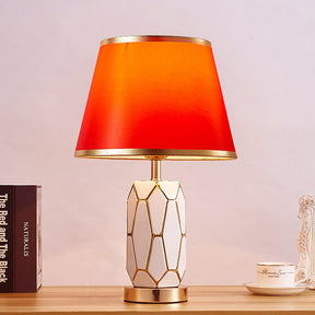 Lampe de Bureau en Céramique Rétro - Élégance et Ambiance Nostalgique