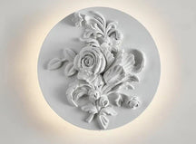Applique Murale Vintage Ronde - Élégance Classique et Économie d'Énergie