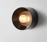 Applique Murale Noire LED - Éclairage Économe et Élégant