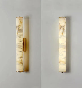 Lampe Murale en Marbre - Élégance Wabi-Sabi et Luxe Durable