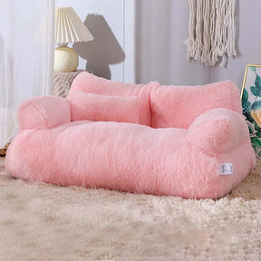 Lit de Luxe pour Chats et Chiens - Confort Douillet et Chaleur Hivernale
