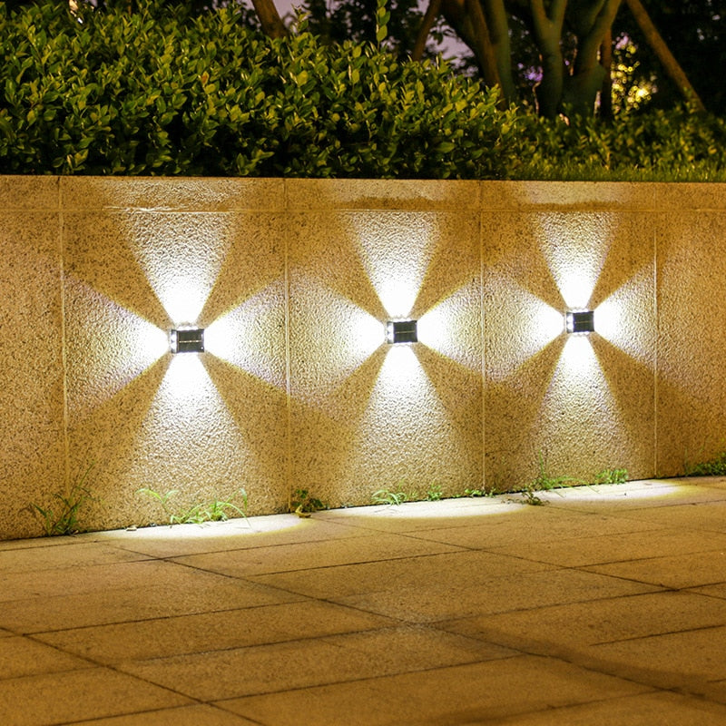 Lampe Murale Solaire Extérieure - Éclairage Durable et Écologique