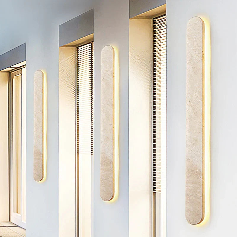 Lampe Murale en Marbre - Élégance Scandinave et Économie d'Énergie