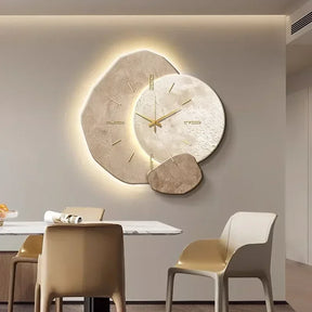 Horloge Murale Minimaliste en Bois - Élégance Silencieuse pour Intérieurs Modernes
