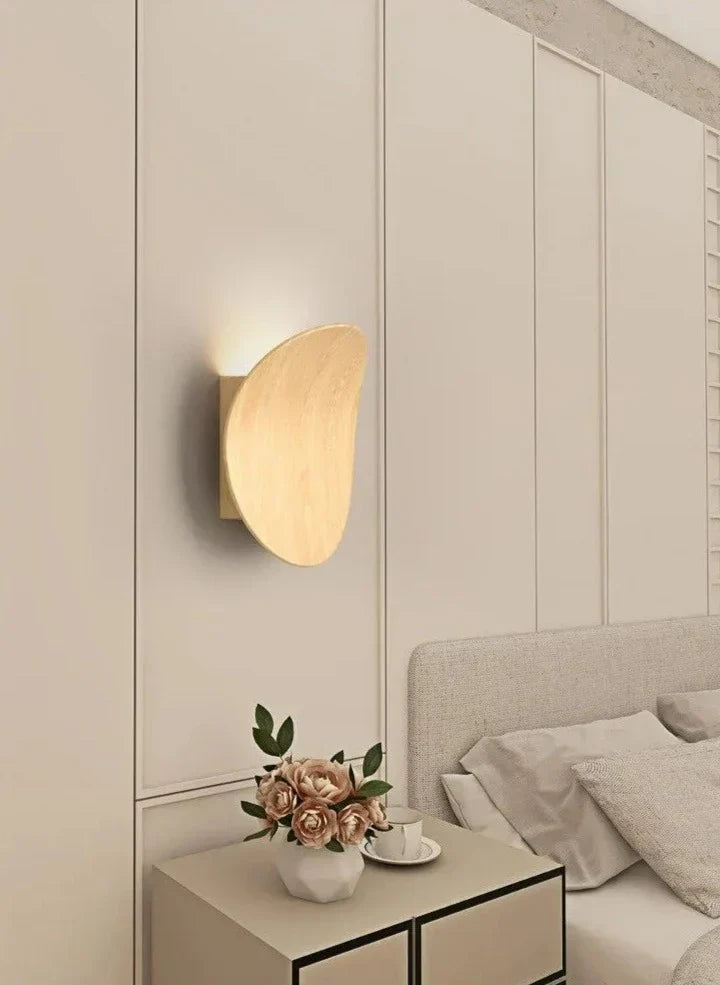 Applique Murale en Bois Moderne - Écologique et Durable pour Intérieur