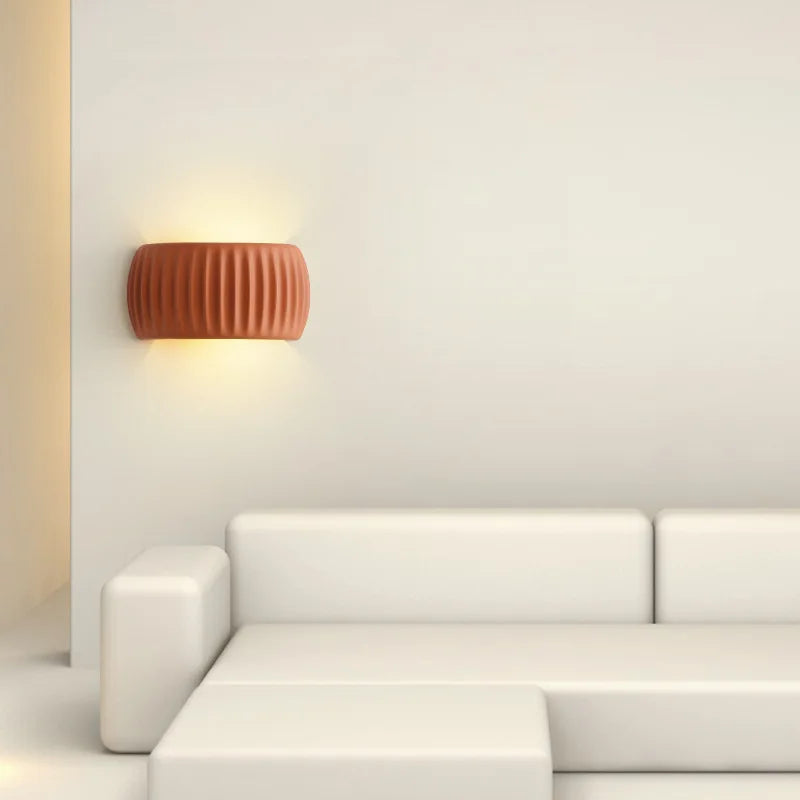 Applique Murale en Résine Colorée - Design Artistique et Économe en Énergie