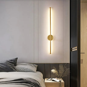 Applique Murale Moderne Noir et Or - Éclairage Élégant pour Intérieur Chic