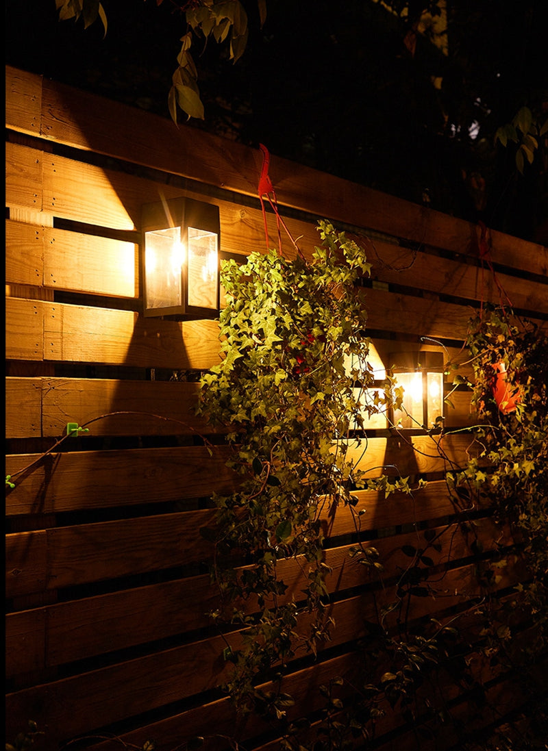 Applique Murale Solaire pour Jardin - Éclairage Accueillant et Résistant aux Intempéries