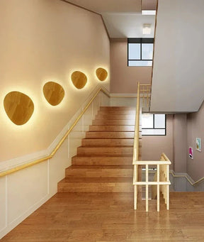 Applique Murale en Bois Moderne - Écologique et Durable pour Intérieur