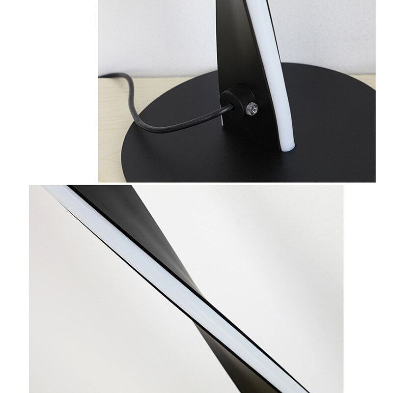 Lampe de Bureau Dimmable en Aluminium - Design Élégant et Économie d'Énergie