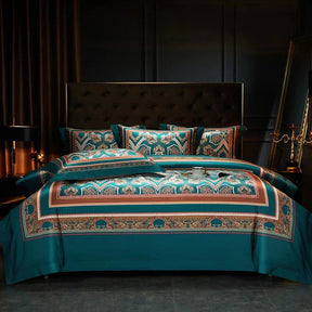Ensemble de Couette en Coton Égyptien - Luxe et Confort pour un Sommeil Élégant