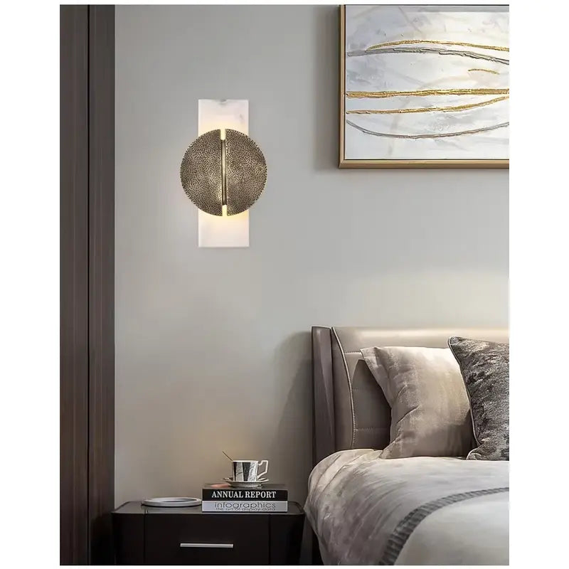 Applique Murale en Marbre - Élégance Intemporelle et Durable